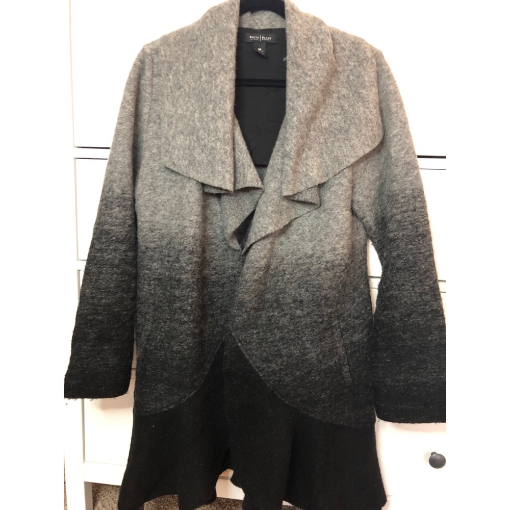 White house black market sweater jacket, medium